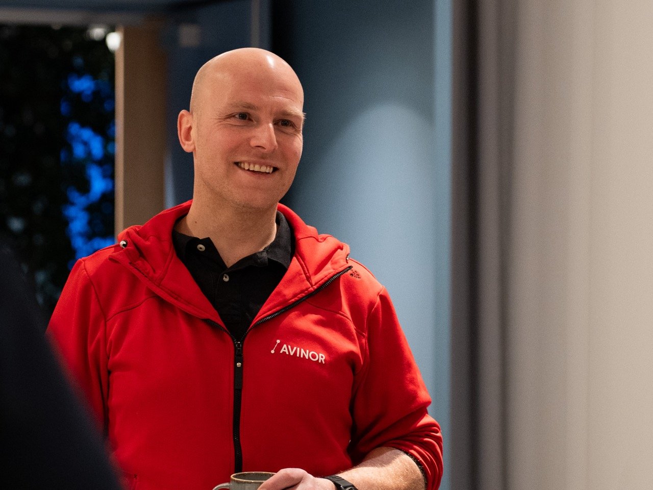 Bildet viser Kjell Magne Larsen, Systemforvalter IT i Avinor..