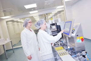 medical pills industry factory and production indoor