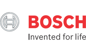 This is an illustration of the BOSCH logo. It is one of the brands Hatteland Technology partners with.
