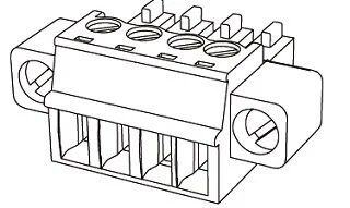 4-pin Terminal Block 3.81 (Weidmüller 1792970000)